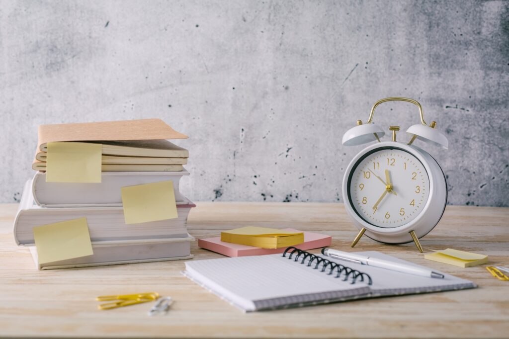 Concept of time management for office and school